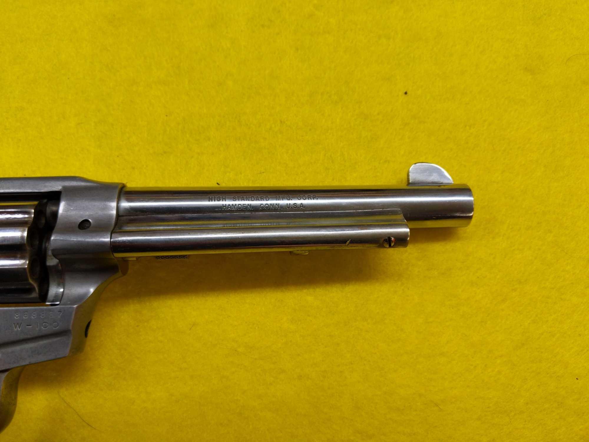High Standard Double Nine .22 Cal Revolver w/Holster - SN 868887