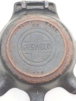 Griswold 570 Ashtray Cast Iron