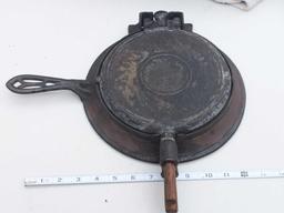 The American - Griswold MFG Erie, PA PAT June 29, 1880 Waffle Iron