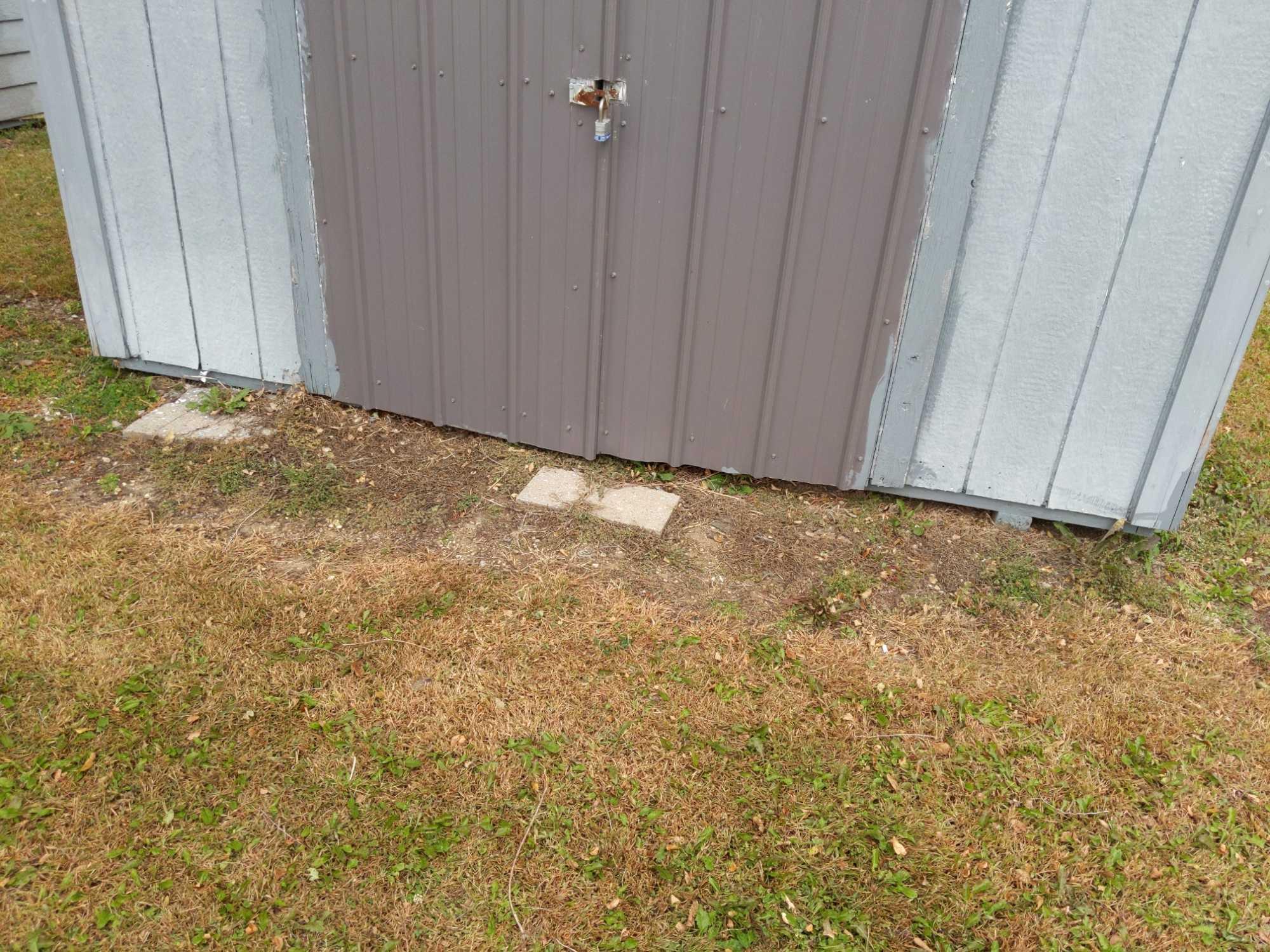 10x12x10 Storage Shed - Steel Top - To be Moved