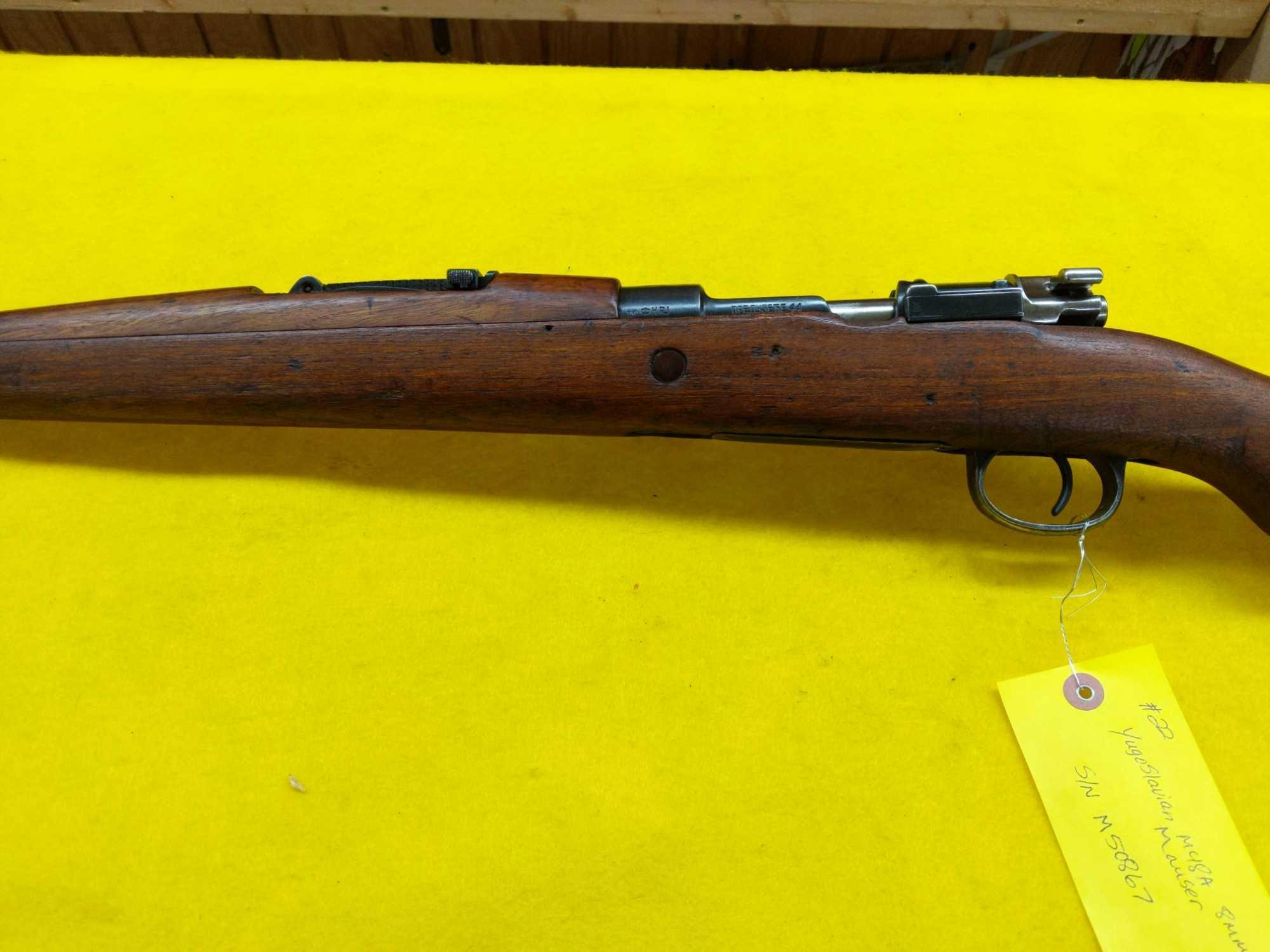 Yugoslavian Model M48A, 8 mm Mauser Rifle, 1944,With Sight Hood - In Box SN-M50867 (SN Matching)