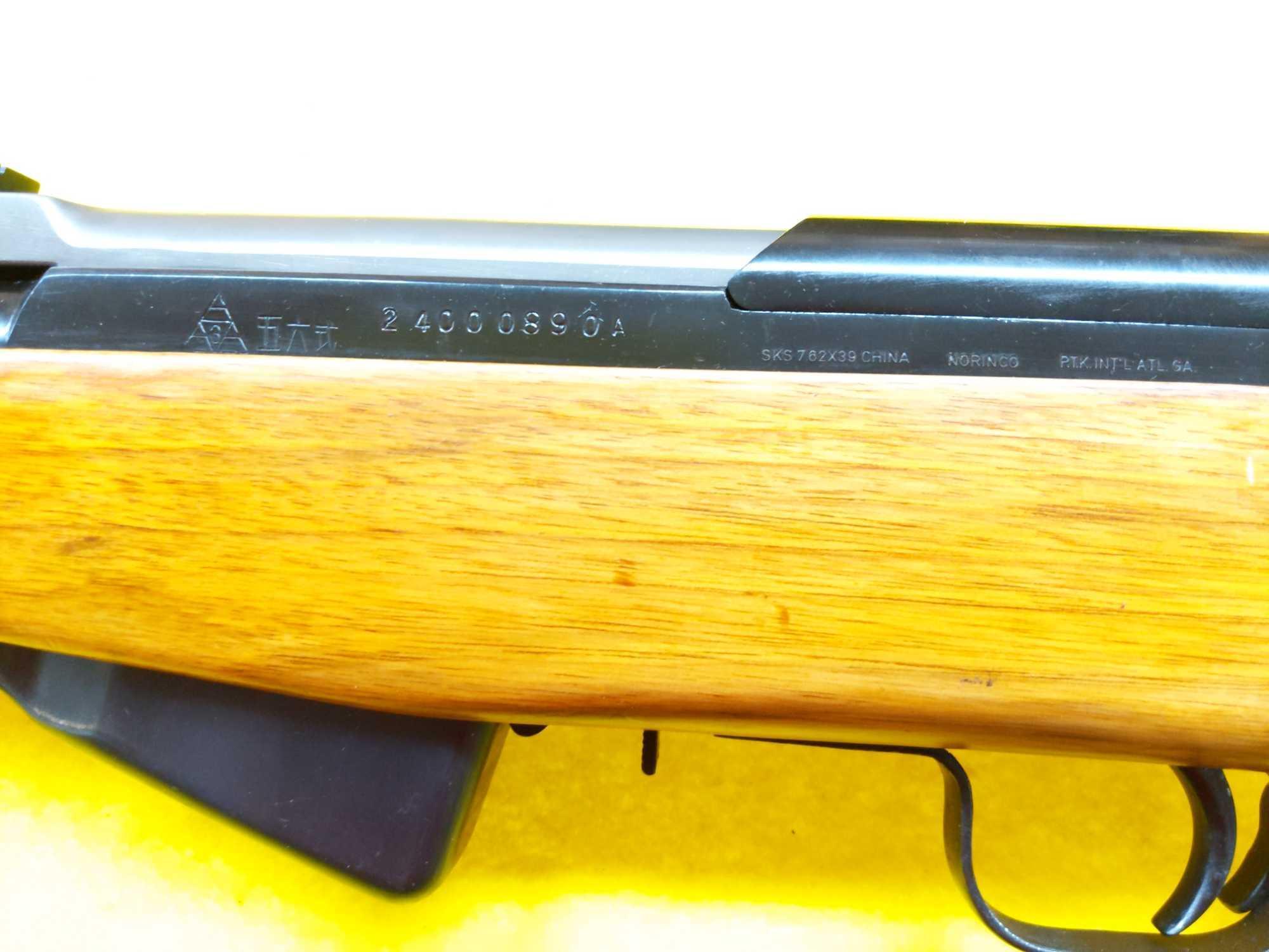 Chinese SKS, Model 56 Rifle, Sling, Spike Bayonet, 20 Round Magazine, SN-2400088A Matching