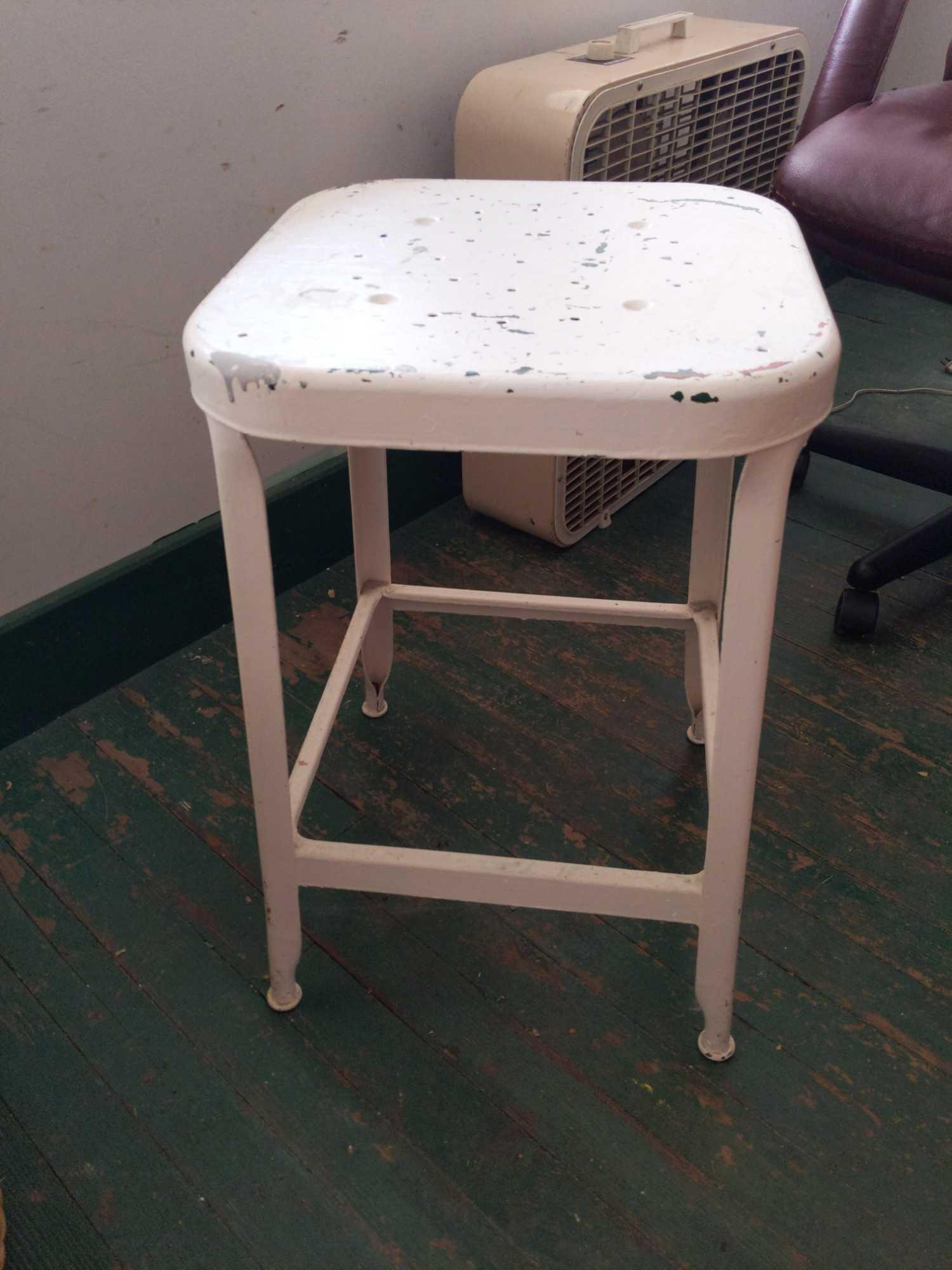 Retro Metal Stool