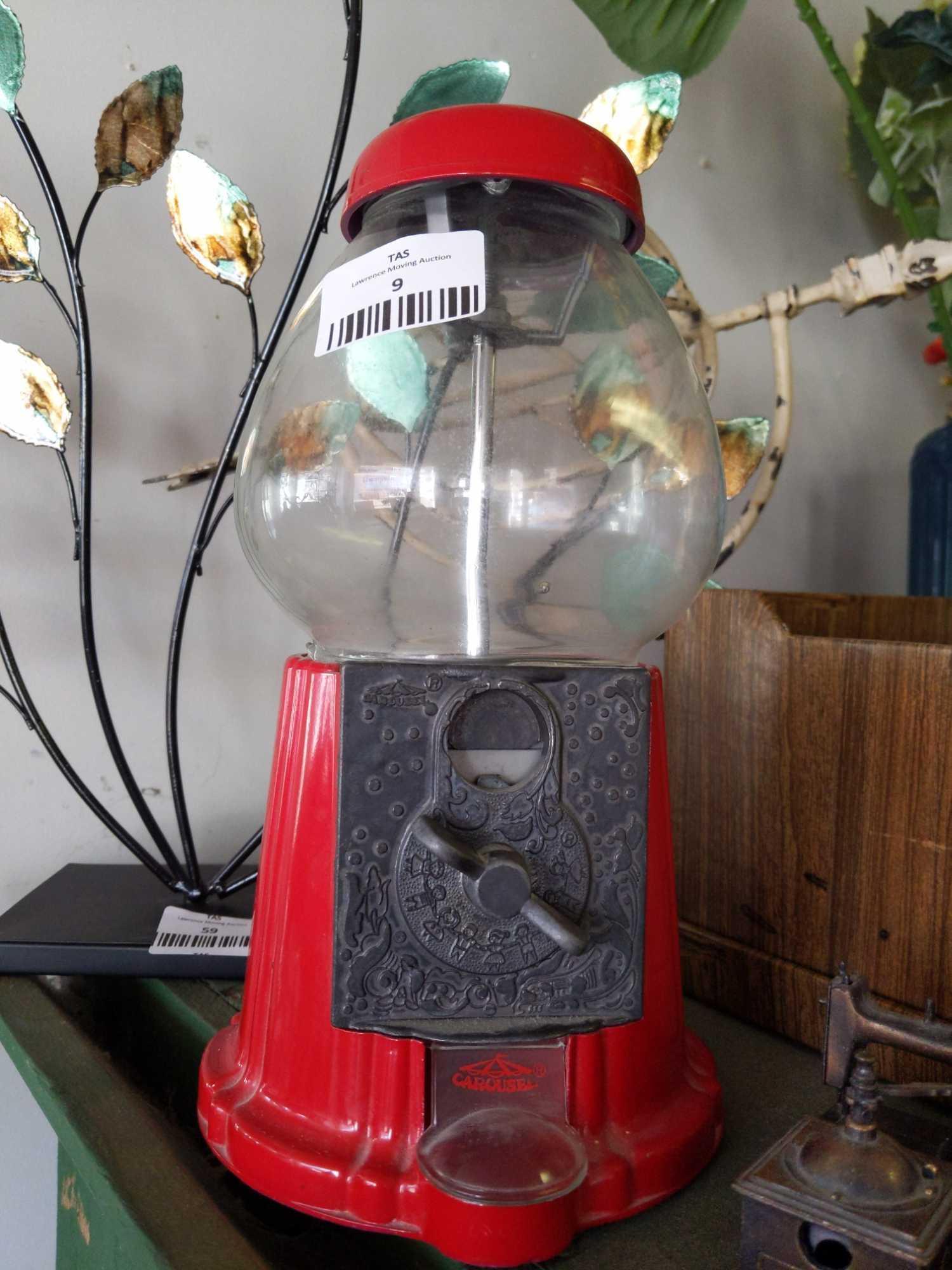 Carousel industries coin operated gumball machine