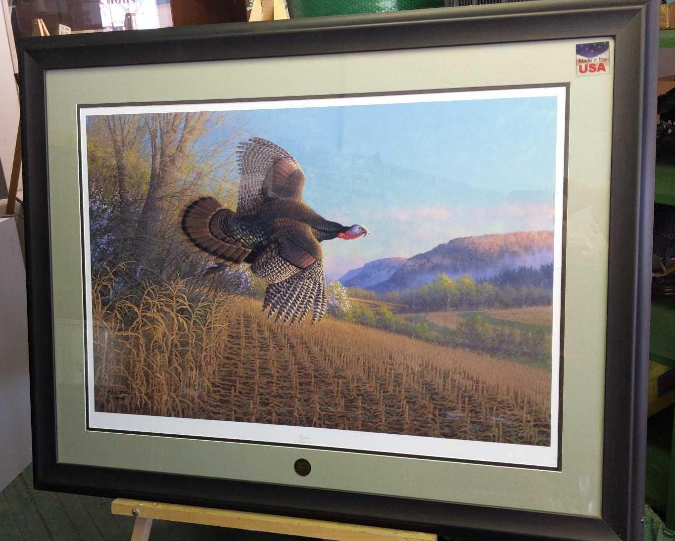 NWTF Fly Down by Michael Sieve 989/2000 44"x34"