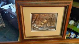 Pair of Buck Pictures - 10"x9" small 21"x17" Large