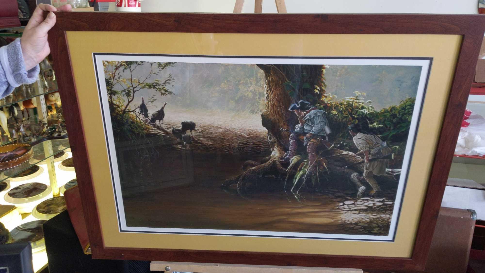 NWTF Christopher B. Walden 2000 - 4113/4800 Signed 38"x28"
