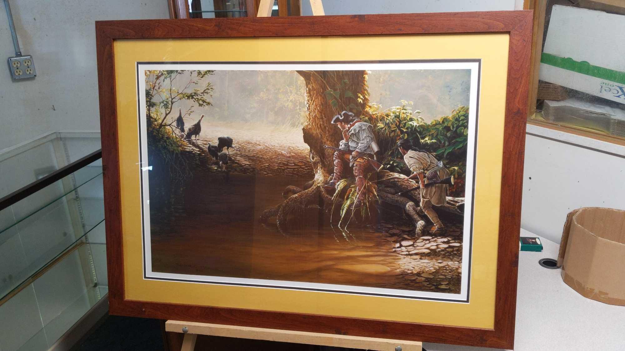 NWTF Christopher B. Walden 2000 - 4113/4800 Signed 38"x28"