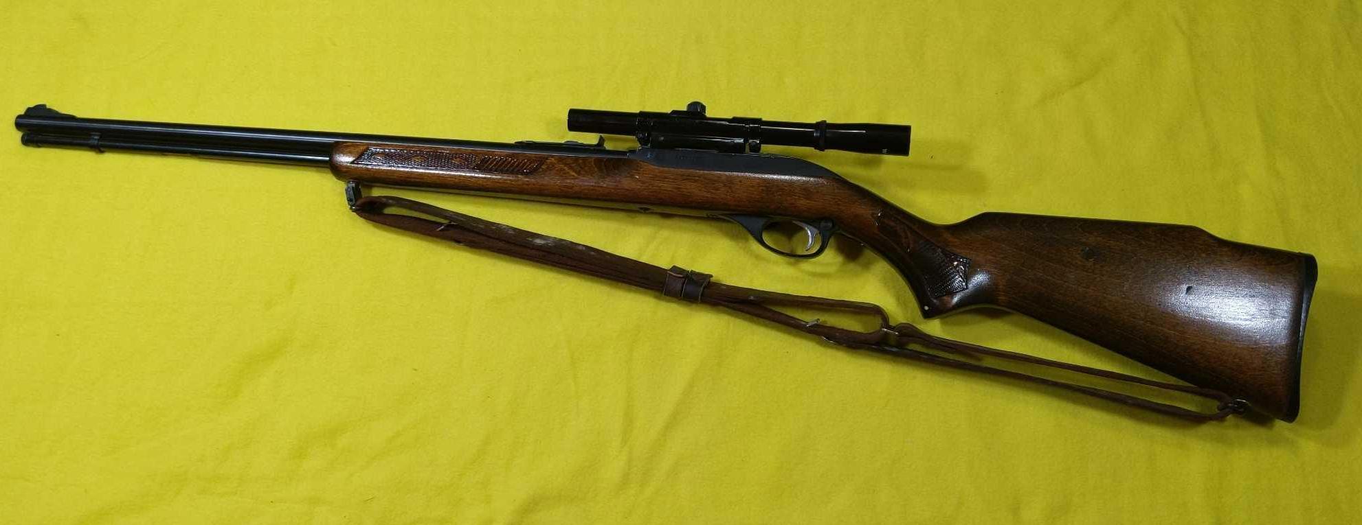 Glenfield Mod. 60 22 LR Only Rifle w/4x15 Scope & Sling SN#24541102