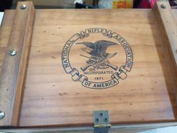 National Rifle Association Wood Box 16x 10x91/2