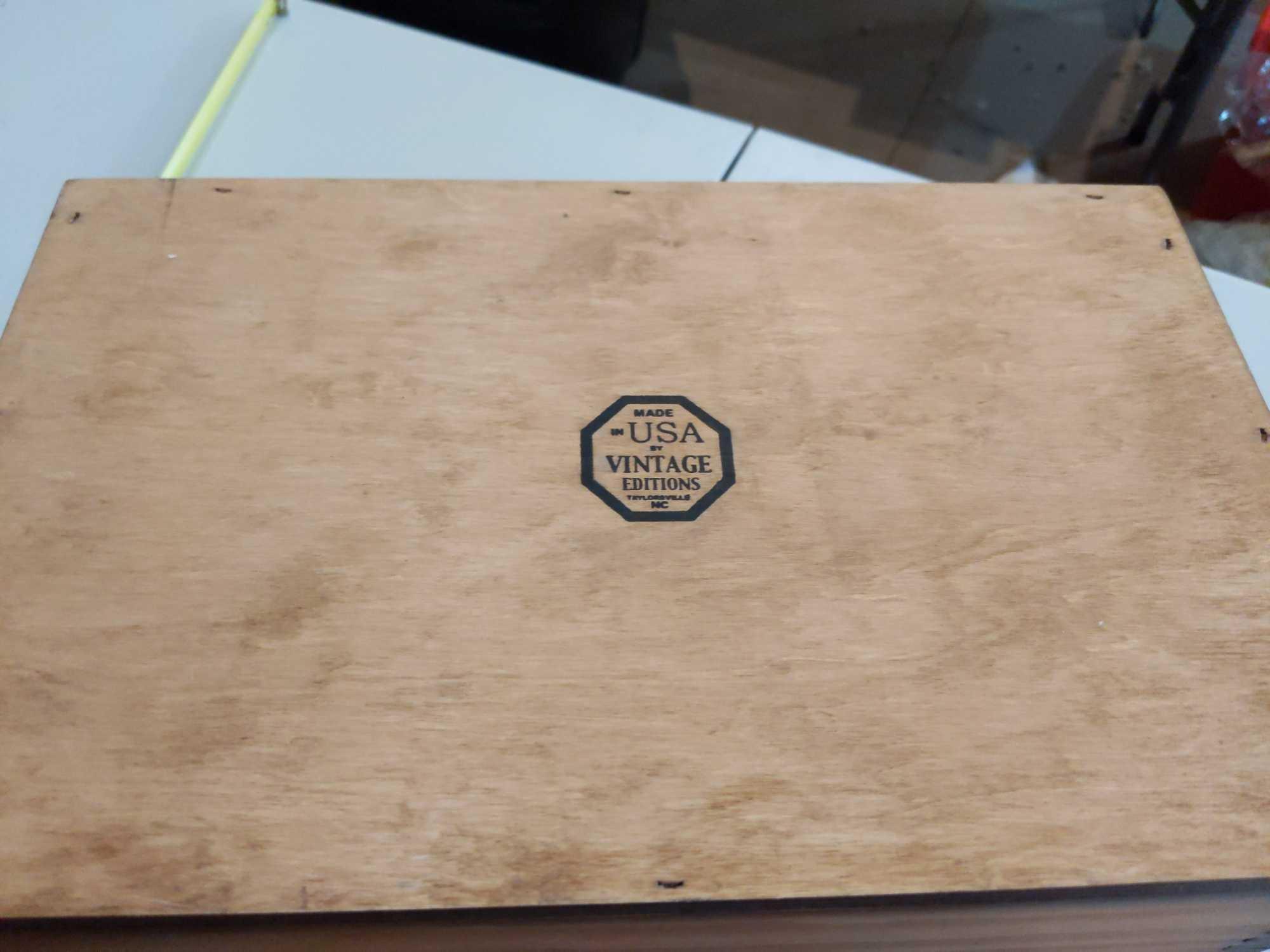 National Rifle Association Wood Box 16x 10x91/2