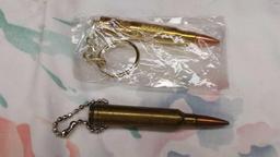 NRA 30-06 Key Chain / Bottle Opener & 7 mm Rem Mag Key Chain