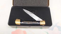 NRA US Army Tribute Knife in Tin