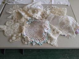 Variety of Doilies