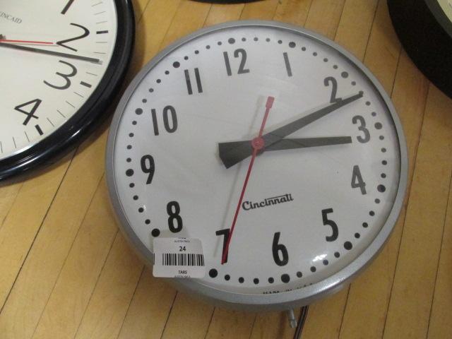 Cincinnati wall mounted - electric clock