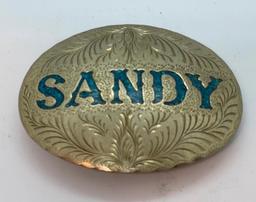 Award Designs Medals belt buckle "Sandy"