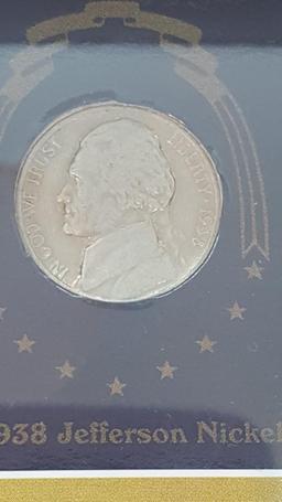 US COMMEMORATIVE DOUBLE DATED NICKELS