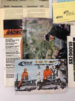 1969-70 Snowmobile Ephemera Lot