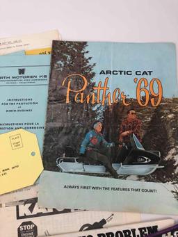 1969-70 Snowmobile Ephemera Lot