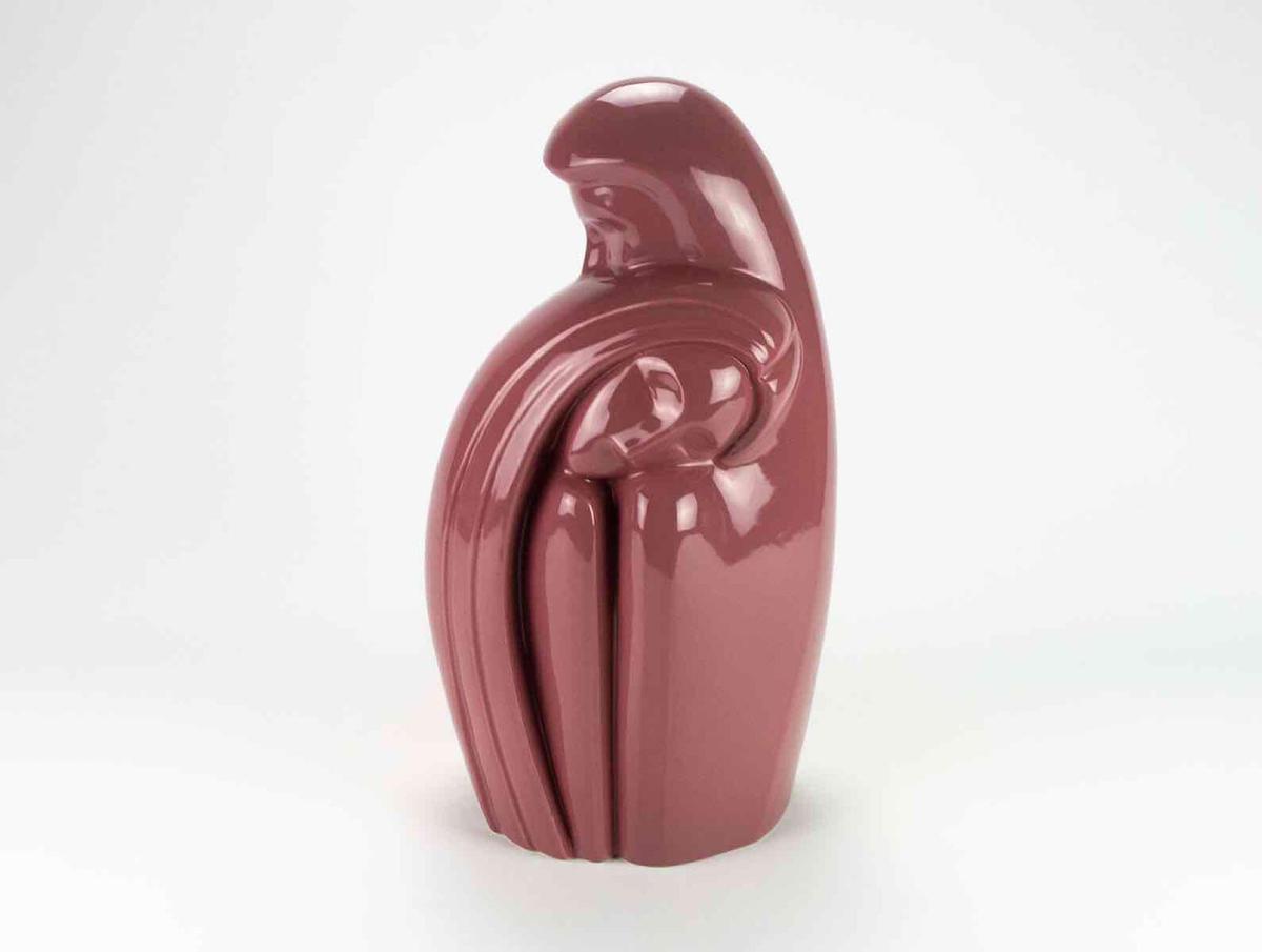 Haeger "Loves Embrace" Mauve Statuette