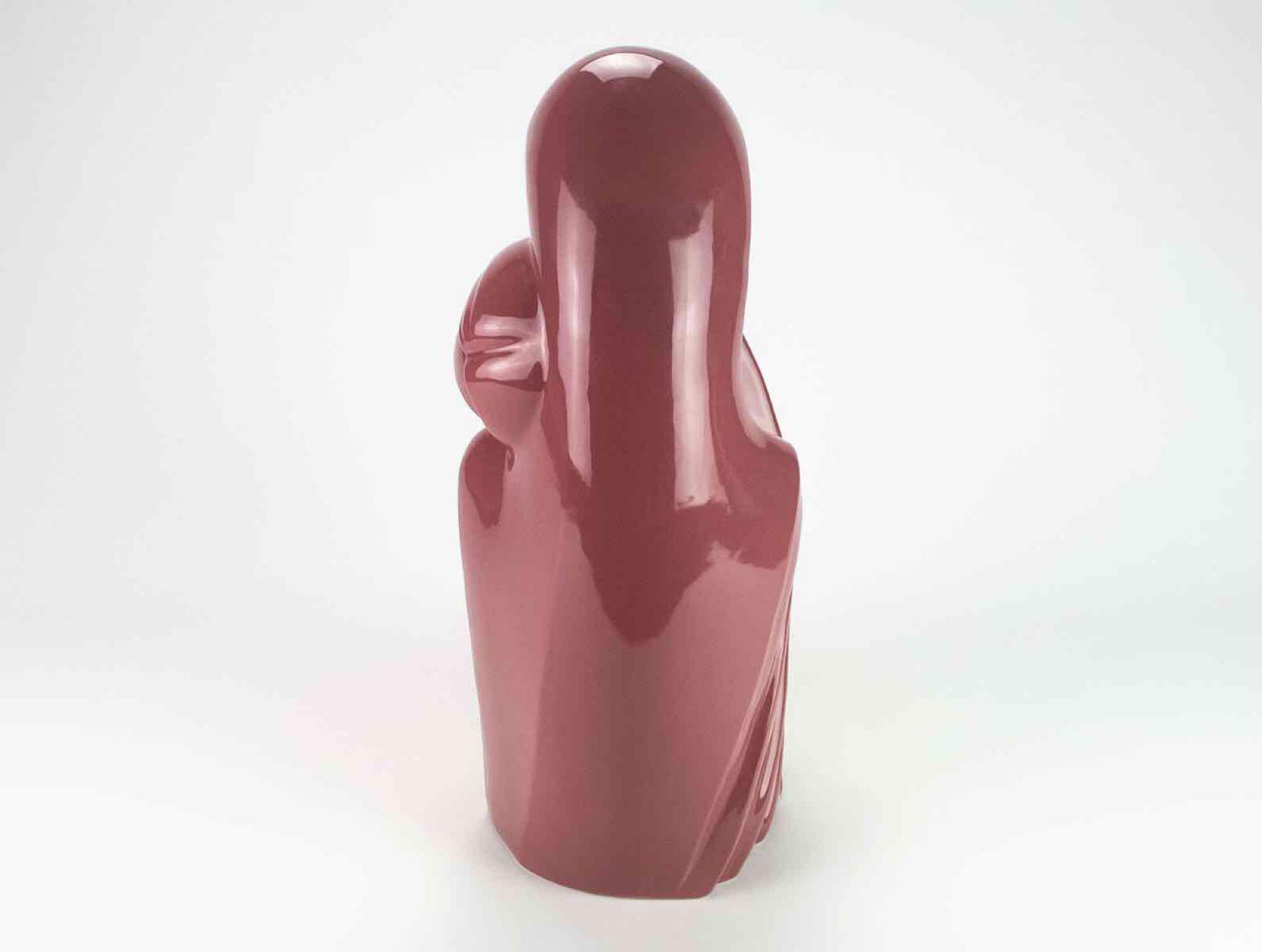 Haeger "Loves Embrace" Mauve Statuette