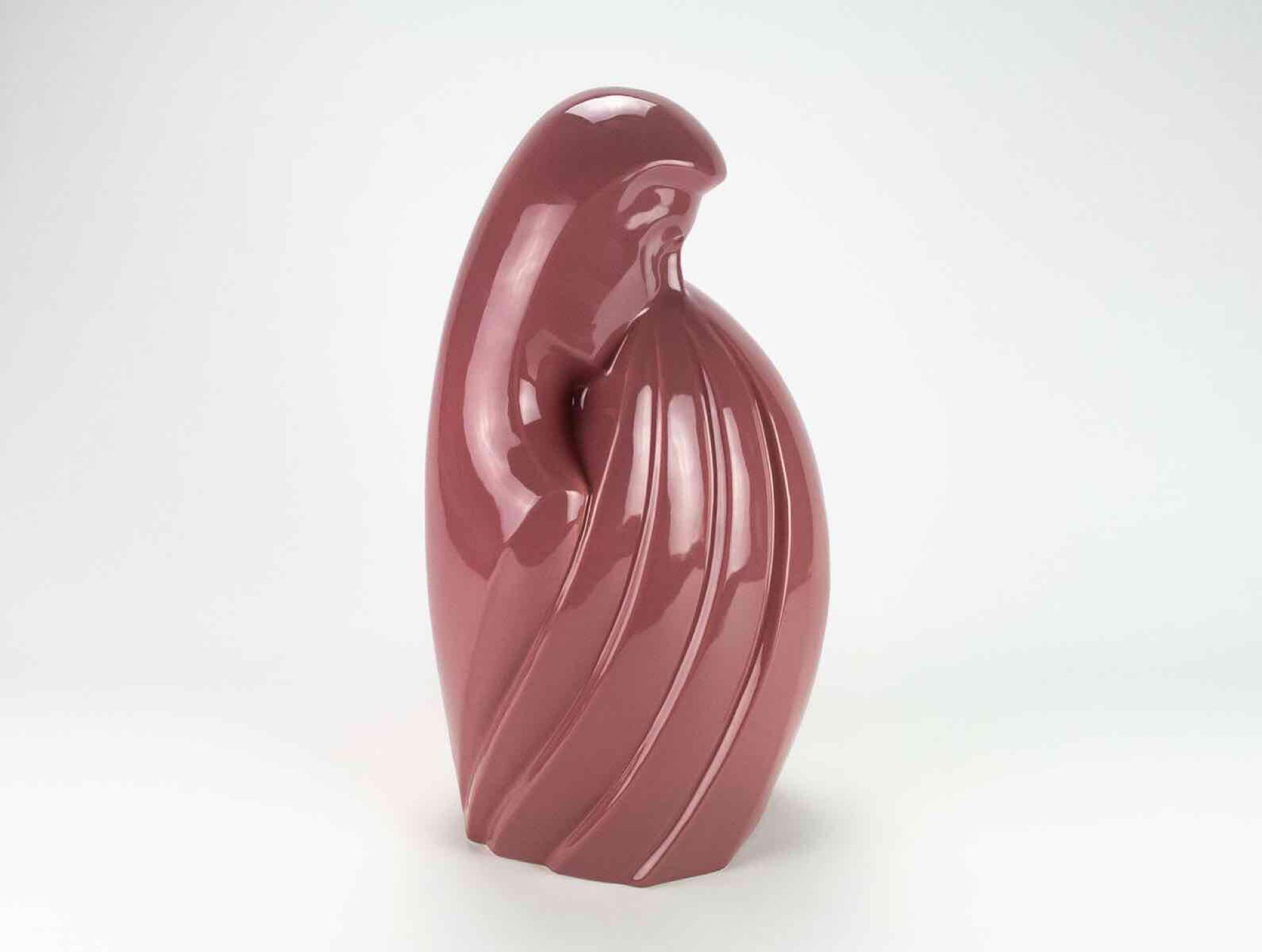 Haeger "Loves Embrace" Mauve Statuette