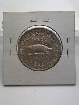 1936 Wisconsin Centennial Commemorative Silver Half Dollar