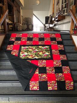 Handmade Farmall Queen Size Quilt