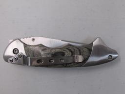 NWTF LOCK BACK POCKET KNIFE