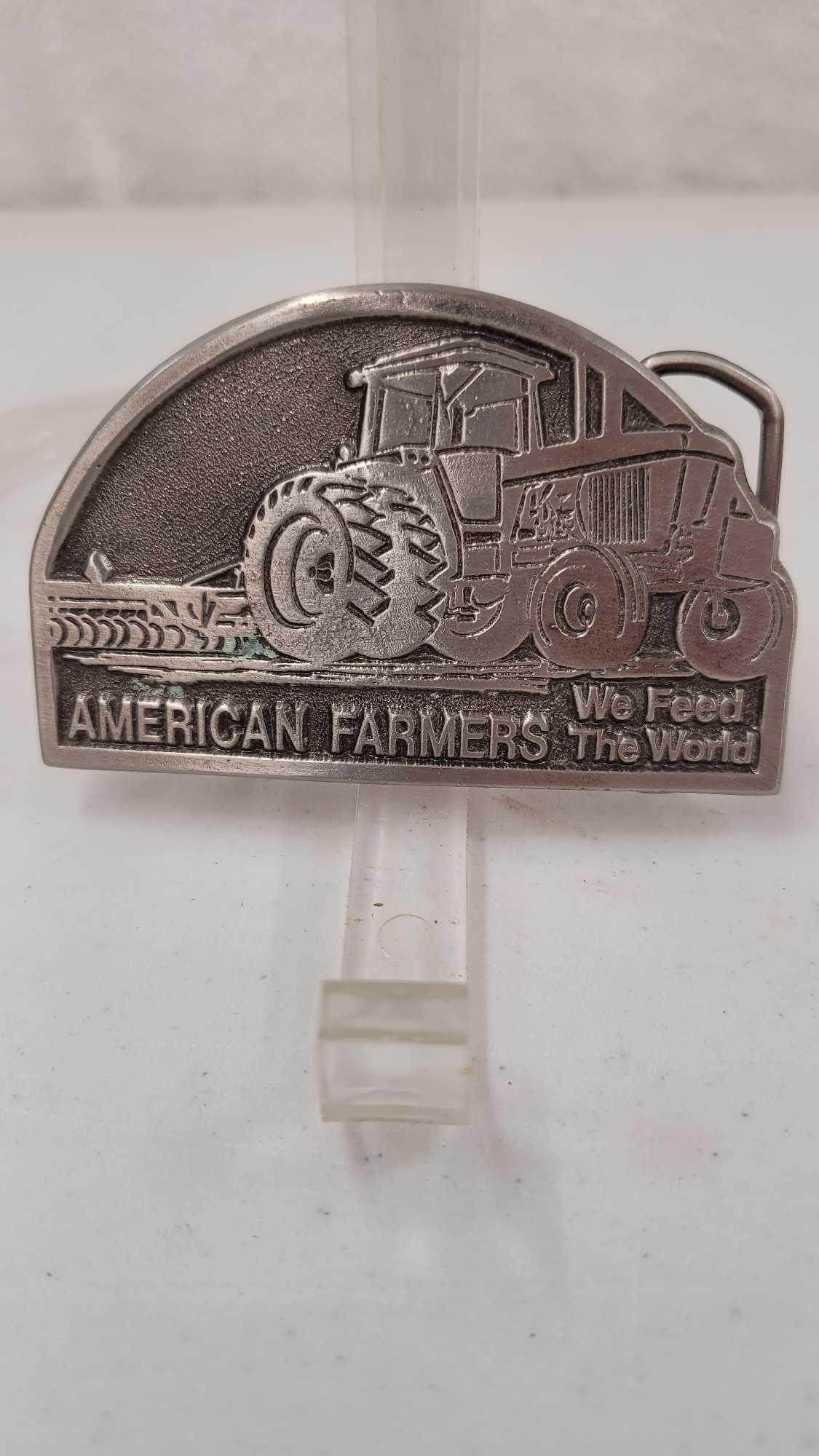 AMERICAN FARMERS BELT BUCKLE