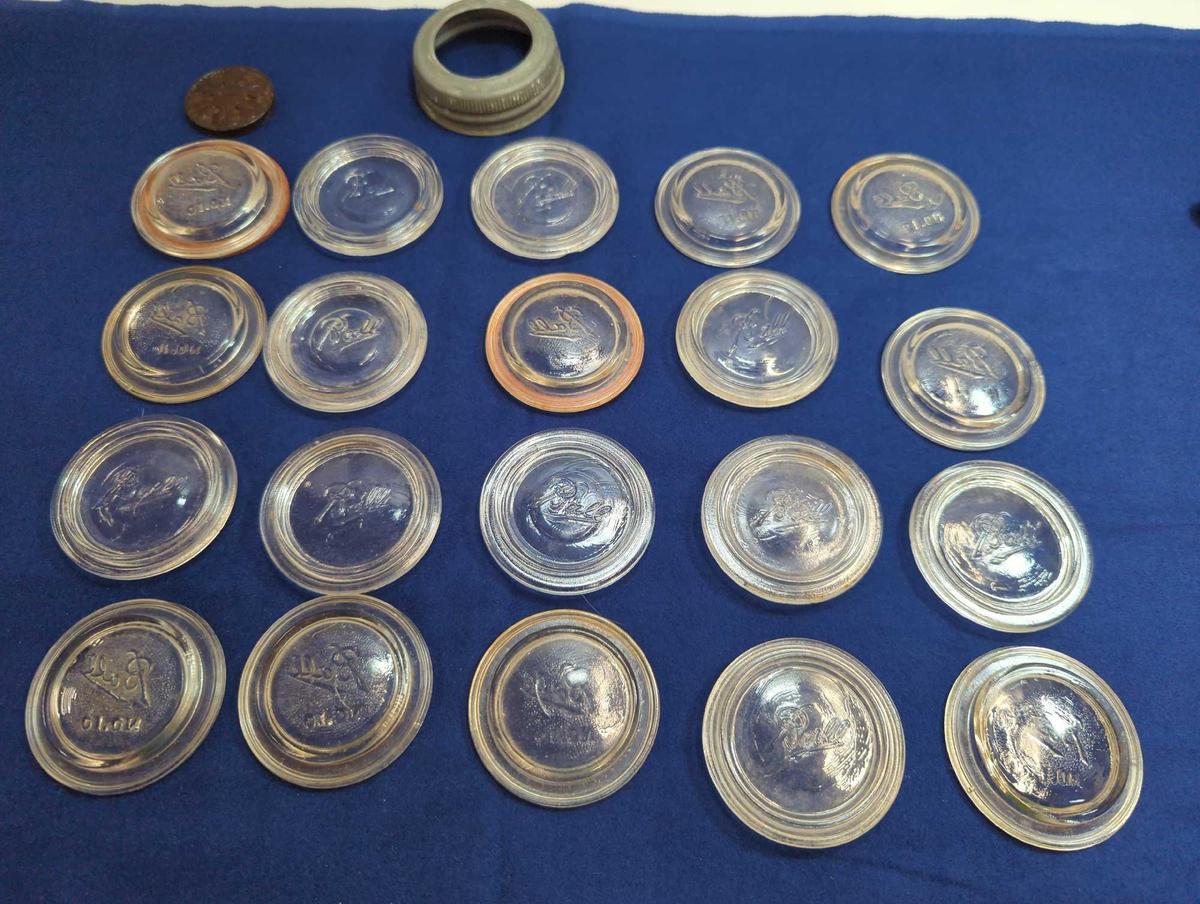 BALL GLASS CANNING LIDS (20)