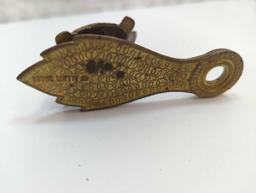 ALLIED BRASS METAL 4"TURTLE CLIP