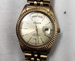 GRUEN MEN'S WRIST WATCH