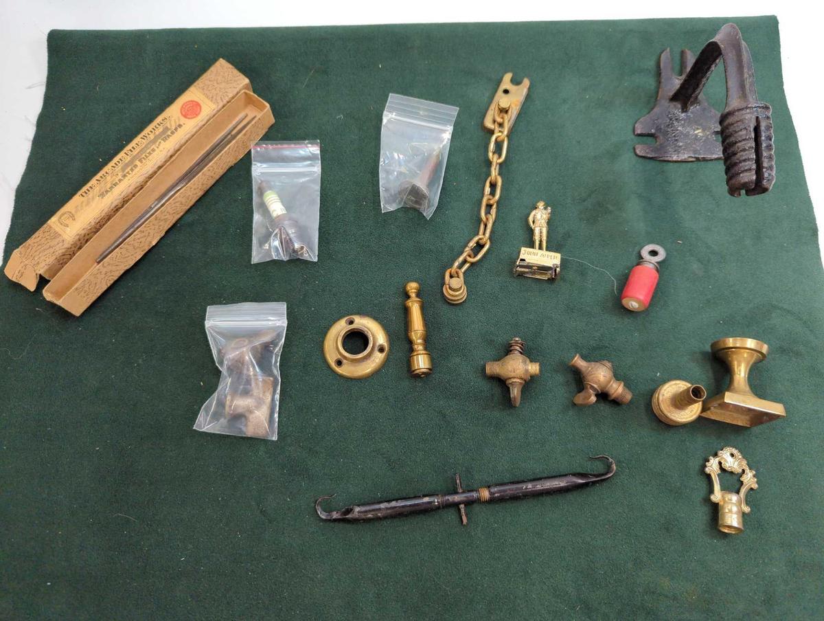 VINTAGE METAL LOT - SOME BRASS