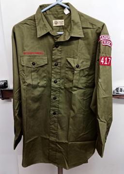 BOY SCOUT SHIRT 17 LONG