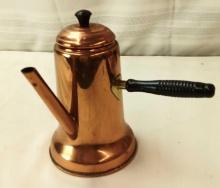 TEAPOT COPPER CRAFT GUILD LOSE HANDLE 8"