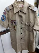 BOY SCOUT SHIRT SIZE UNKNOWN