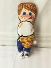 "EAT-IT-ALL" CONE CO.STUFFED DOLL 15" CHICAGO, ILLINOIS.