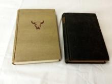 HARD COVER BOOKS "SMOKY THE COW HORSE" BY WILL JAMES, "TOM BROWNS SCHOOL DAYS"