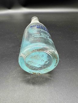 MASSOLT BOTTLING CO WHALE SPARKLING WATER BOTTLE MINNEAPOLIS, MN