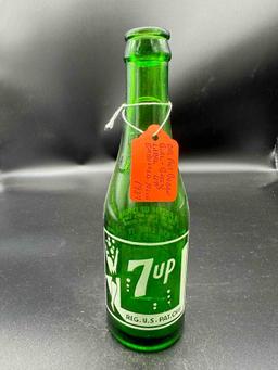 7-UP BOTTLE 1937 NO LOCATION