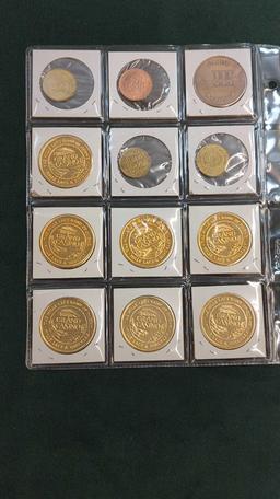 MINNESOTA CASINO TOKENS LOT- SEE DESCRIPTION