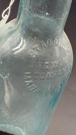 STANDARD BREWING CO. MANKATO, MINN 11.5" PRE-PROHIBITION BOTTLE 1900-1908