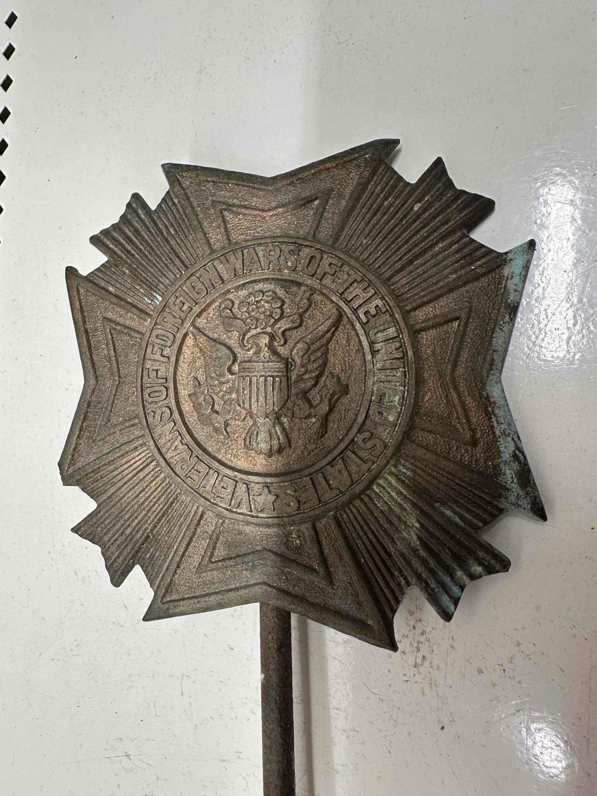 VETERANS OF FOREIGN WARS OF THE U.S. GRAVE MARKER