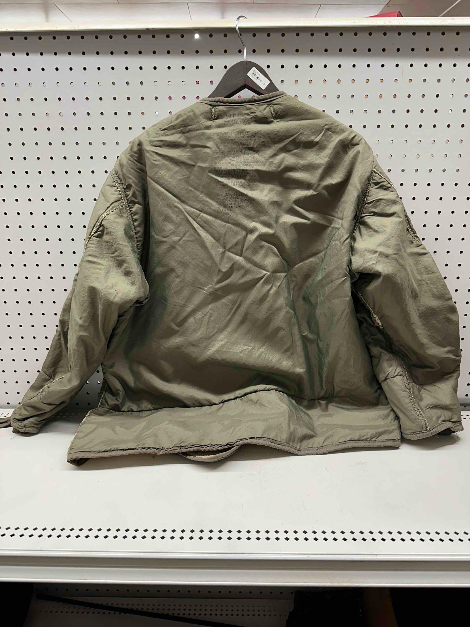 PARKA SHELL M-1951 WITH JACKET FIELD LINER SIZE MEDIUM