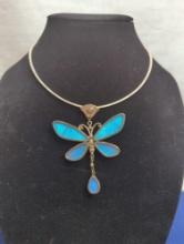 BUTTERFLY NECKLACE STERLING