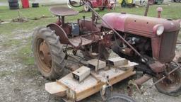 23-1 - FARMALL CUB WITH WOODS BELLY MOWER (GAS)