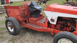 16-1 - JACOBSON UTILITY VEHICLE WITH FORD GAS ENGINE (4 TIRES AND WOOD BED INCLUDED)