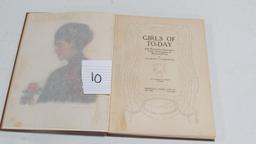 Girls Of Today. C. 1909, With Illustrations By Clarence F. Underwood, Frederick A. Stokes Co, Hardbo