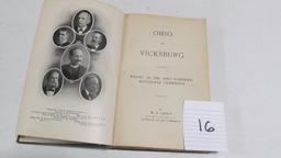 (2) Books, Ohio At Vicksburg, C. 1906 By W. P. Galt And Personal Reminiscences (1861-1865 Vol 1) Pri